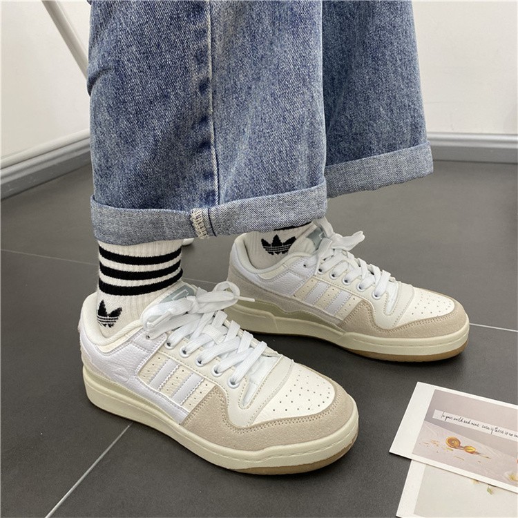 nike耐克 小众男鞋秋季英伦风潮流百搭小白鞋透气轻便耐磨休闲板鞋软