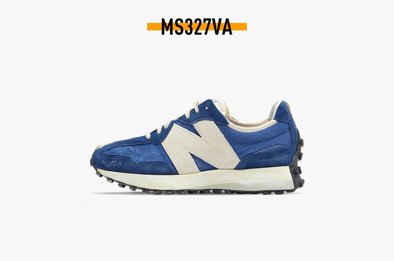 newbalance新百伦327系列双色拼接运动休闲跑鞋ms327lb1375
