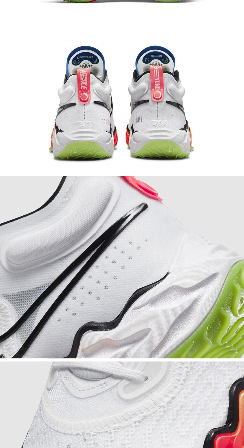 nike耐克男鞋2022夏季新款air zoom gt run ep实战篮球鞋dx4110 dx