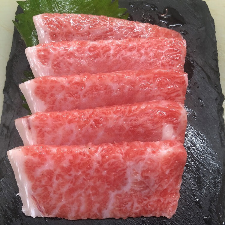 【顺丰】鹿凌青 金枪鱼蓝鳍大脂刺身大脂o-toro大腹鱼腩吞拿生鱼片