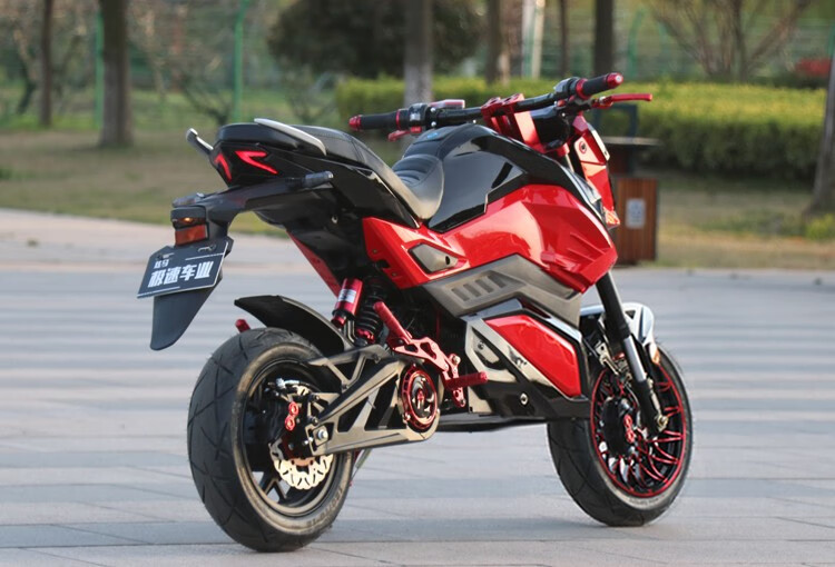 新款z6电动摩托车小猴子跑车暴改电摩m6成人小电猴瓶车72v女高速电动