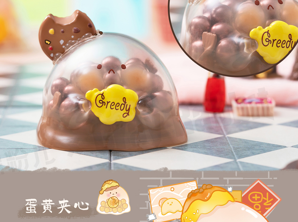 水波蛋满满夹心盲盒玩具手办福袋盲袋扭蛋摆件盲盒娃娃全套惊喜生日