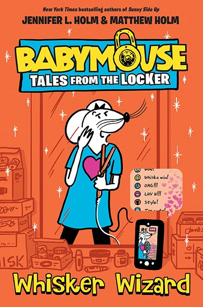 《英文原版 babymouse tales from the locker 4册合售 储物柜里的
