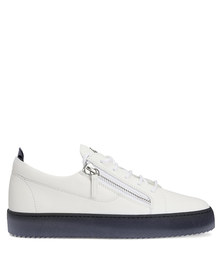 giuseppe zanotti gz男士ss22春夏新品撞色低帮休闲运动板鞋男鞋礼物