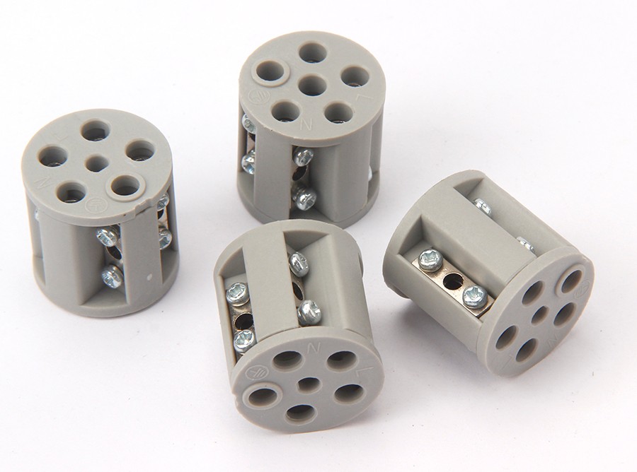 户外防水接线端子 防水电线接头连接器 2进2出防雨地埋电缆接线柱端子