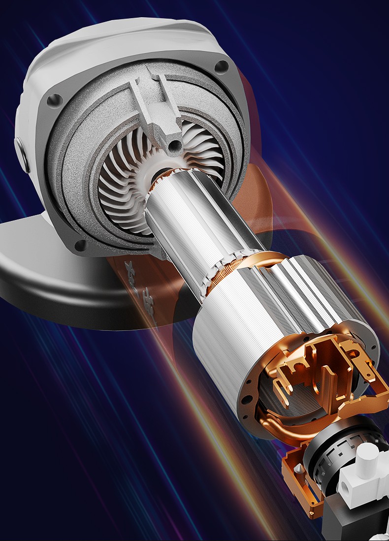 东成角磨机东城轻便角磨机工业级切割机磨铁机角向磨光机dsm750100b