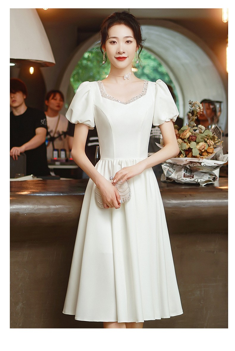 etex轻奢品牌香槟色小晚礼服裙女2022新款夏季法式宴会气质奢华礼服小