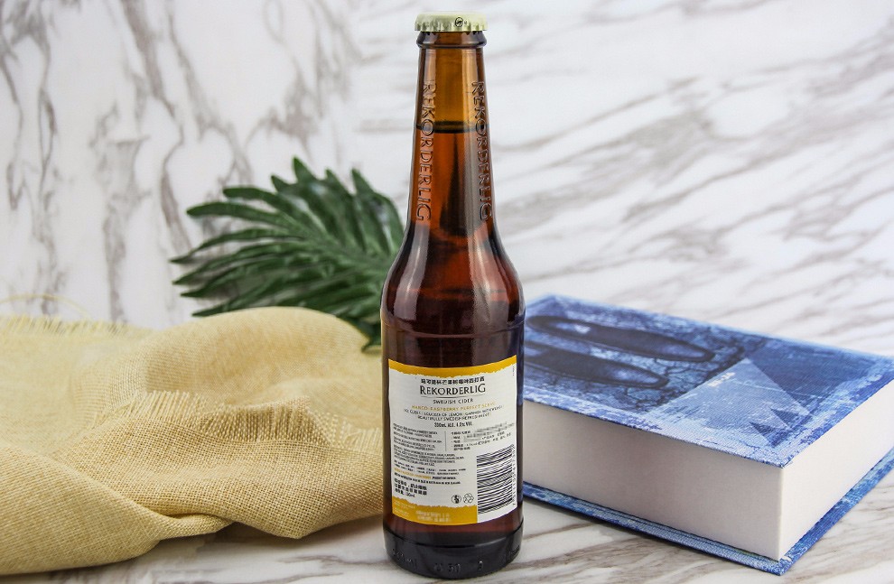 瑞典进口西打啤酒 瑞可德林系列西打酒 瑞可德林芙蓉玫瑰树莓味西打酒