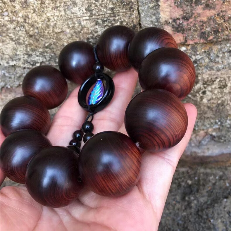 聚檀阁太行崖柏陈化骨料黑油料2.