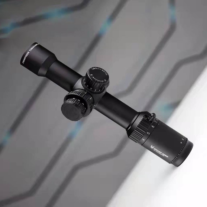 新款速瞄126倍物镜20毫米高清薄壁速瞄准镜抗震全金属瞄准器大视野缪