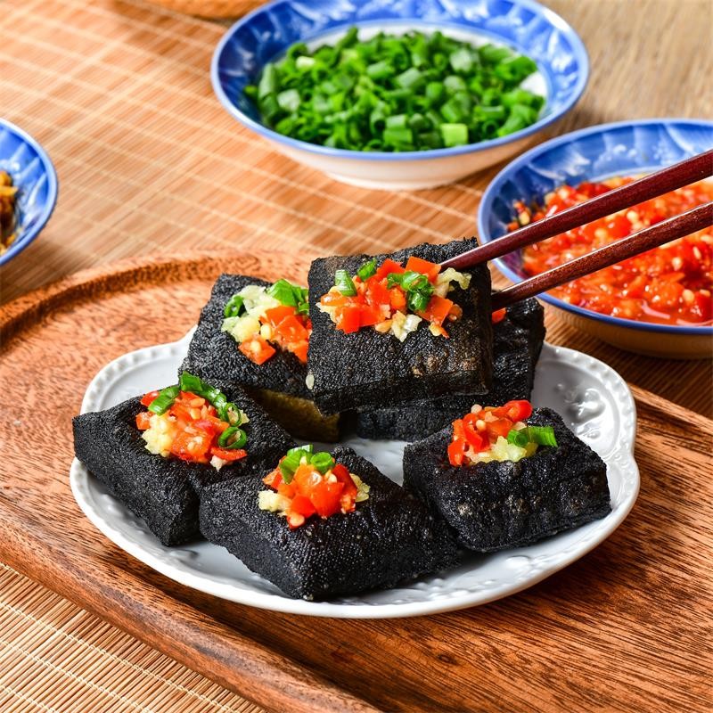 湖南特产馆长沙罗家臭豆腐即食熟食228g袋装香辣味罗家网红小零食蒜