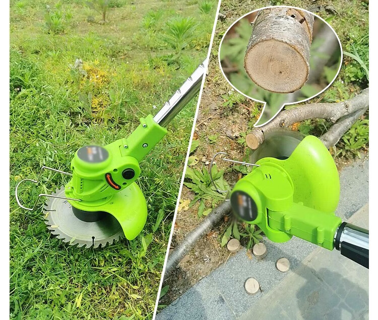 黛惑 电动割草机充电式家用锂电池除草机打草机小型铲草机手提便携式