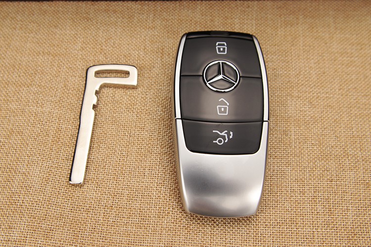 奔驰原装钥匙壳c级e级s级c200/e300/s350汽车遥控器钥匙替换外壳 单个