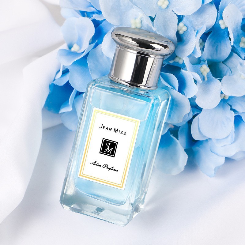 蘑菇头沙龙香水蓝风铃女士学生持久淡香清新小众香水50mlyt042鼠尾草