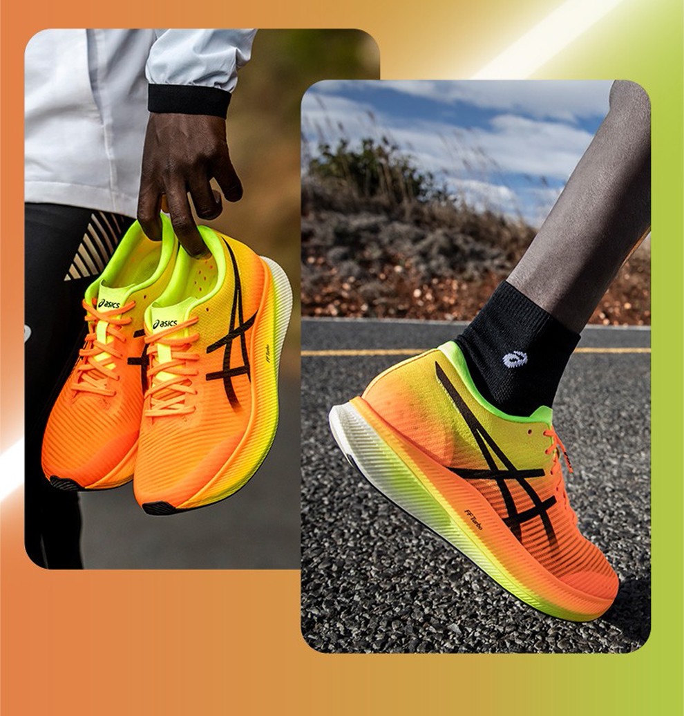 asics 亚瑟士 metaspeed sky系列男士高性能缓震回弹碳板竞速跑步鞋