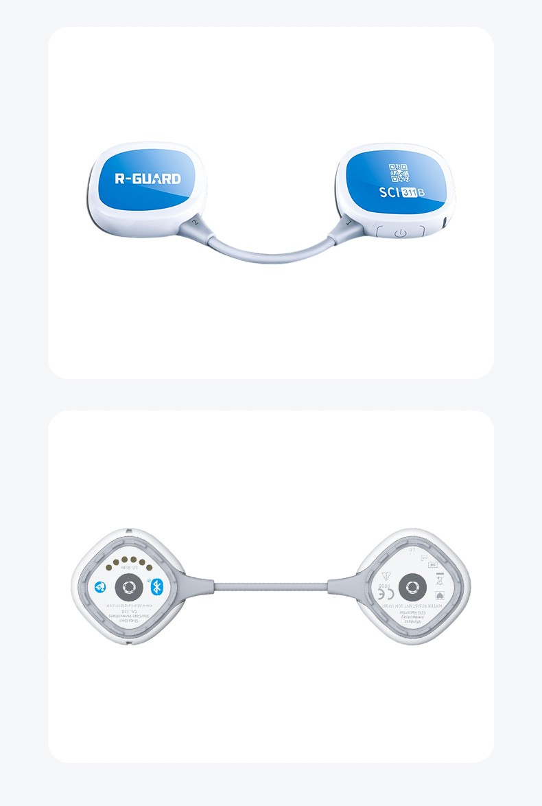 r-guard星康单导长程动态心电记录仪15天智能心脏检测仪holter心电图