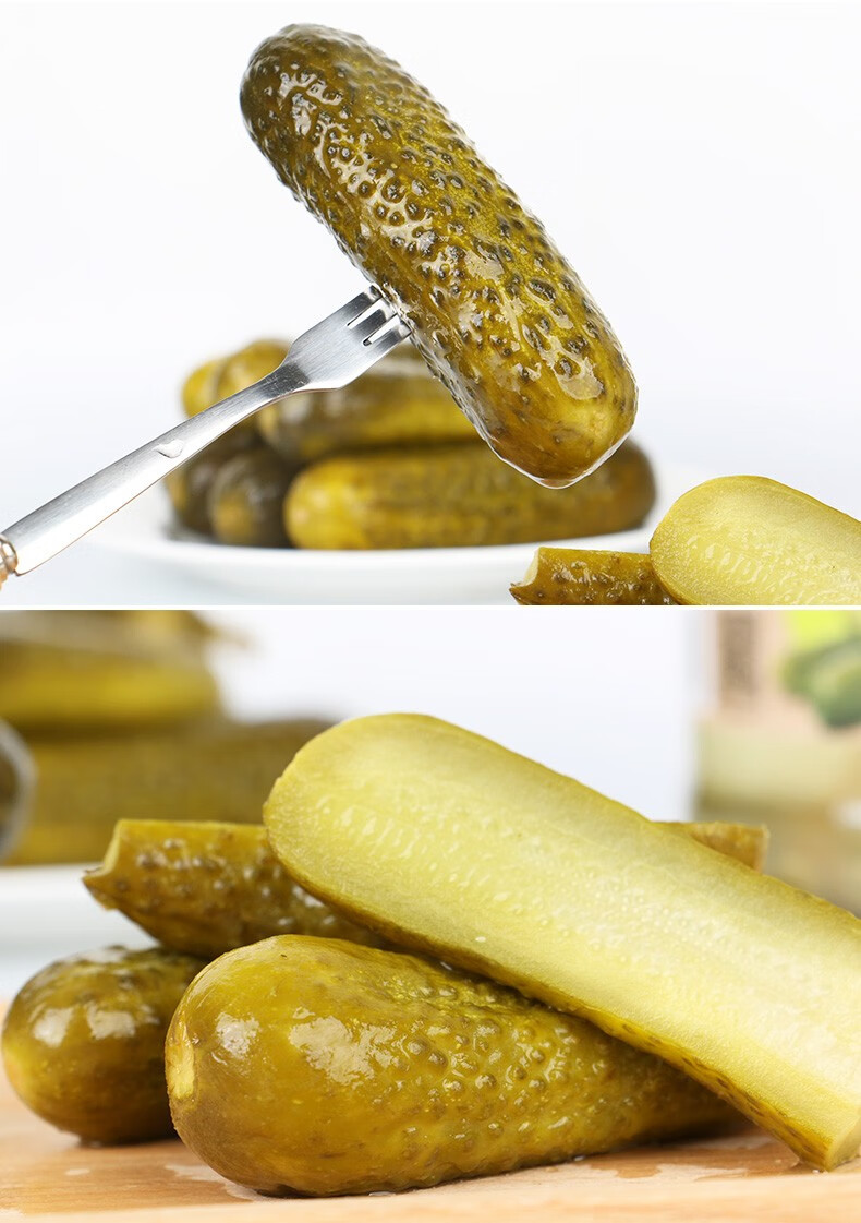多蔬(daucy) 俄式酸黄瓜酸青瓜俄罗斯风味腌小黄瓜罐头下饭匈牙利进口