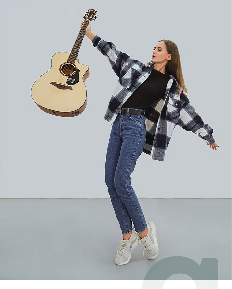 mayson曼森新品alpha3亮光民谣单板指弹吉他男女生初学者面单40寸原声