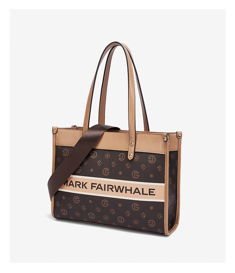 【520礼物】马克华菲单肩包女士包包女包大容量托特包印花女包手提包