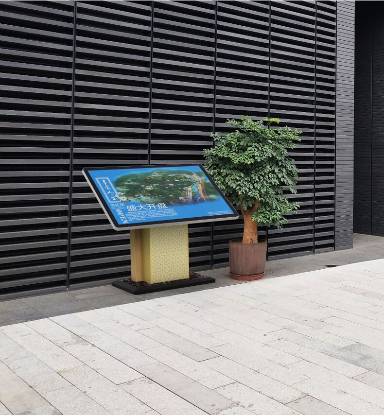 多喜人家楼层索引牌落地式总平图商场立式导视牌展示台酒店大厅堂指示