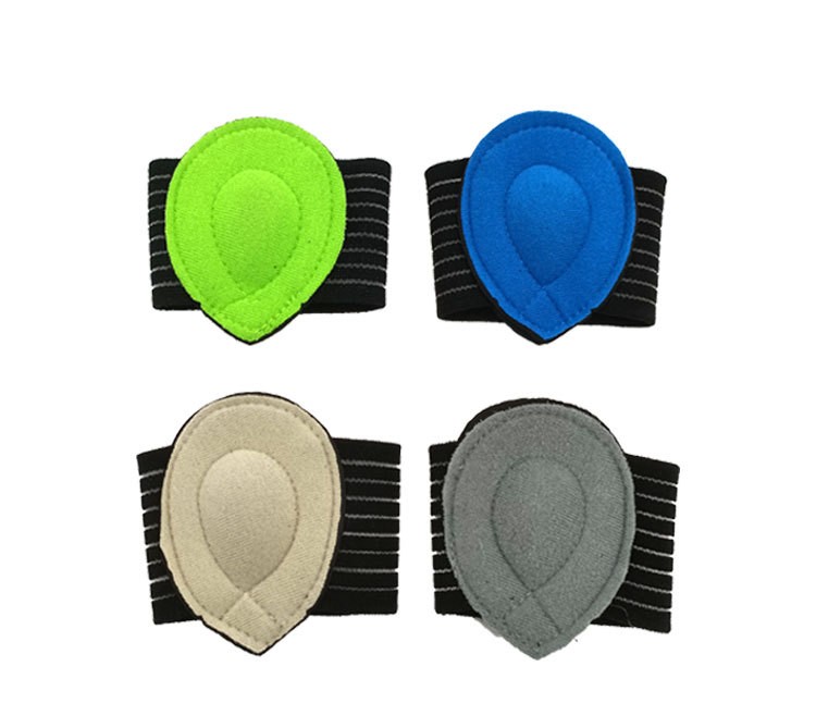 扁平足矫正足弓护脚垫运动护垫足弓矫形支撑脚套加厚脚心垫 蓝色款【1