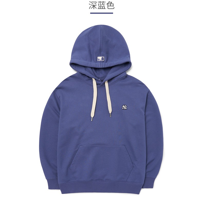 mlb mlb韩国直邮男女卫衣ny洋基队连帽卫衣情侣袋鼠口袋卫衣3ahdb0124