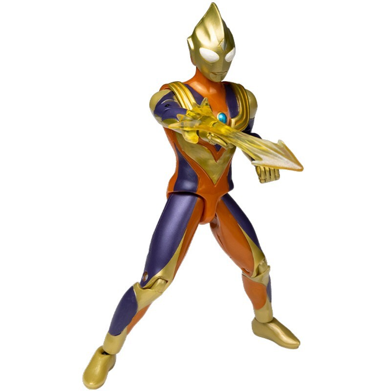 万代(bandai)奥特曼玩具永恒闪耀特利迦闪耀迪迦超可动豪华版套装男孩