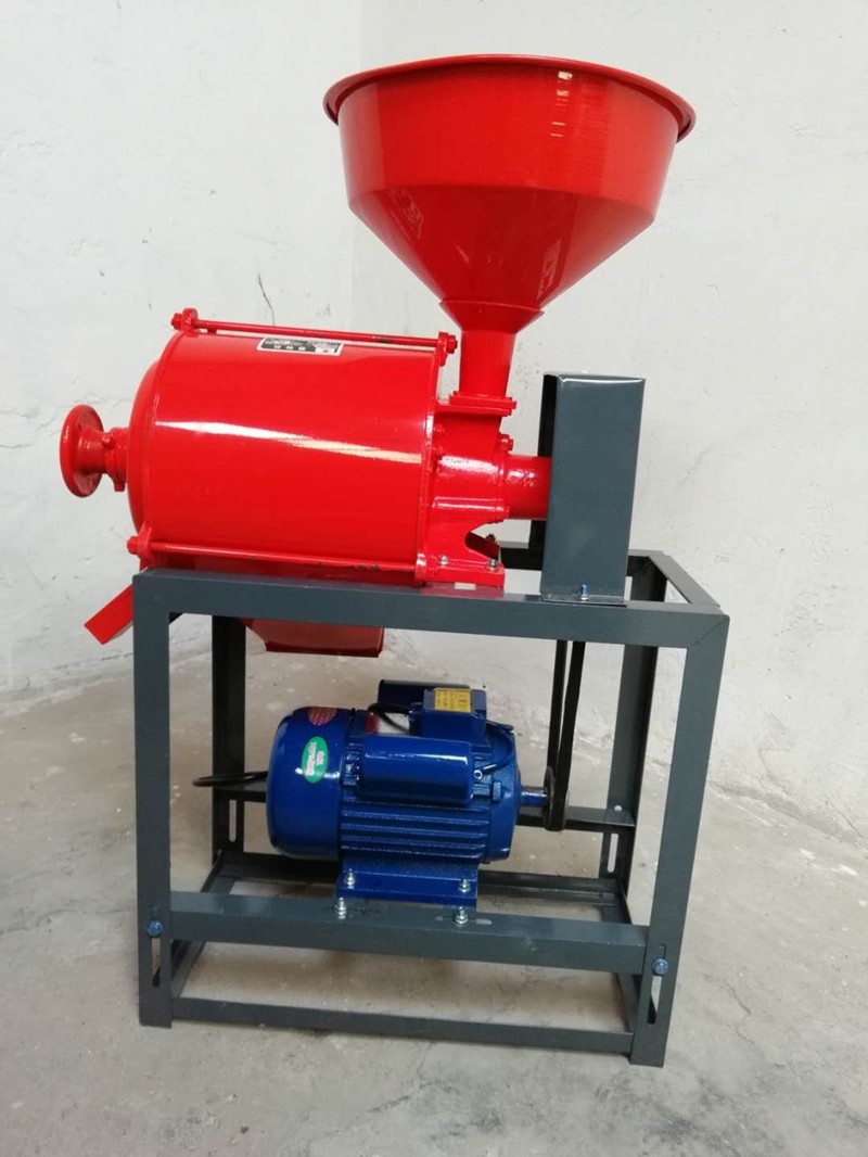 180型小麦面粉机磨面机小型家用麦麸分离机荞麦豌豆粉碎机 磨面机 3