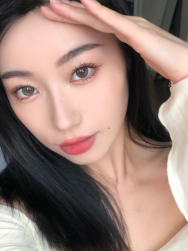 5mm大直径美瞳彩色隐形眼镜韩国icodi工厂进口2片 鸽子灰 100【图片