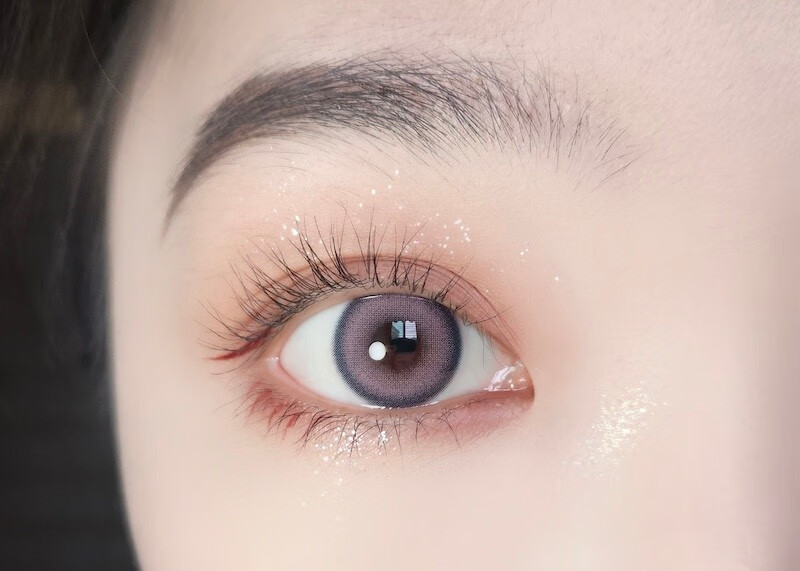 puffgirl布偶甜心人鱼落泪白金浅驼美瞳年抛女14.