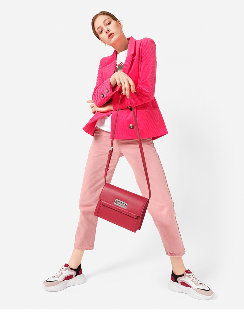 pedro爱豆同款拼接材质厚底老爹鞋情侣鞋女鞋pw1-56660003 混色 39