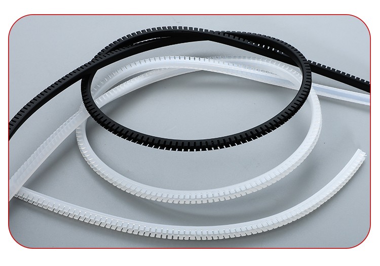 华瑶齿形护线套护线齿活用护线套自由裁剪配电箱机柜开孔自由绝缘保护