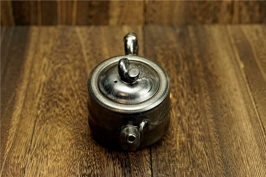 竹报平安壶釉色雅致敦厚周源华220cc建盏茶具