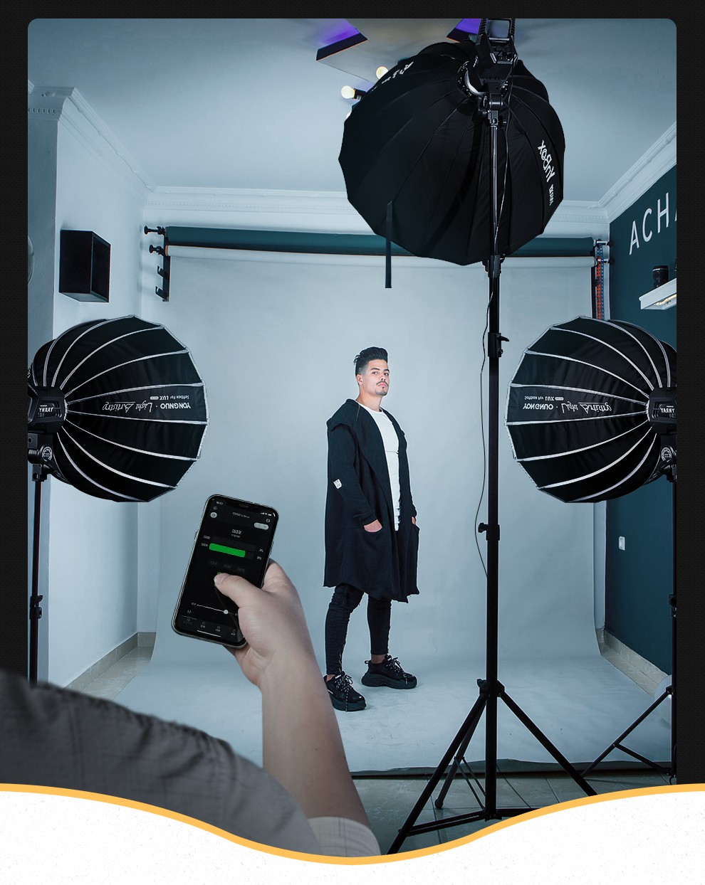 灯摄影棚套装影视人像影棚婚纱摄影拍摄补光灯标配双色28m灯架柔光球
