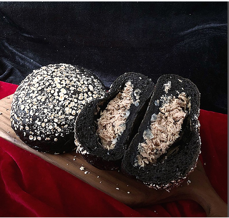 玉泉韵烘焙原料墨鱼粉500g墨鱼面包用于墨鱼蛋糕自然黑色色粉