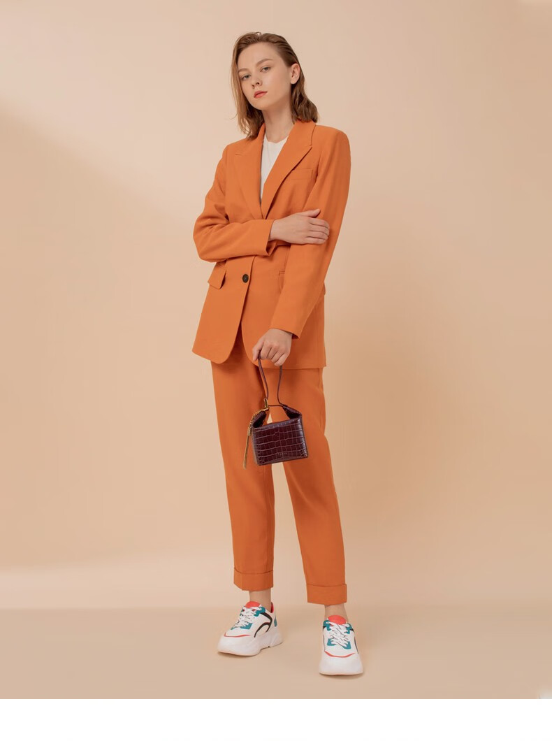 pedro爱豆同款拼接材质厚底老爹鞋情侣鞋女鞋pw1-56660003 混色 39