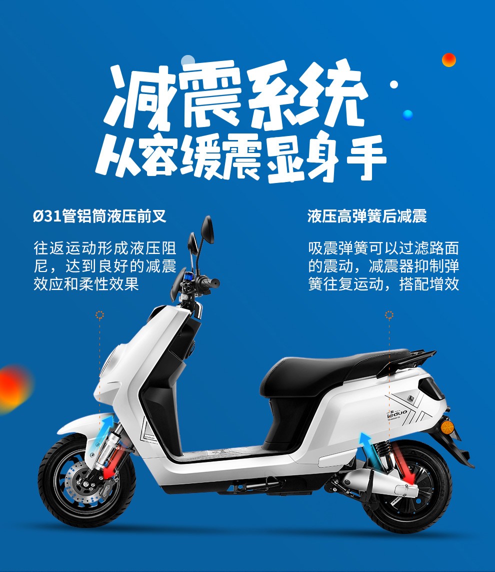 新款电动车国标72v电瓶车1000w电动轻便摩托车成人代步车s1极光亚黑