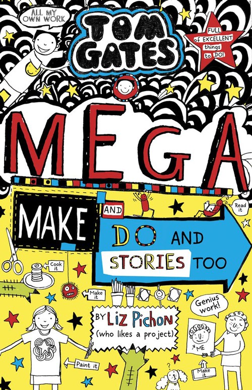 英文原版 tom gates: mega make and do 涂鸦小天才汤姆盖茨 儿童动手