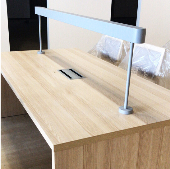 送货上门定制图书馆阅览桌带灯读书桌钢木源头厂家可出技术方案配套