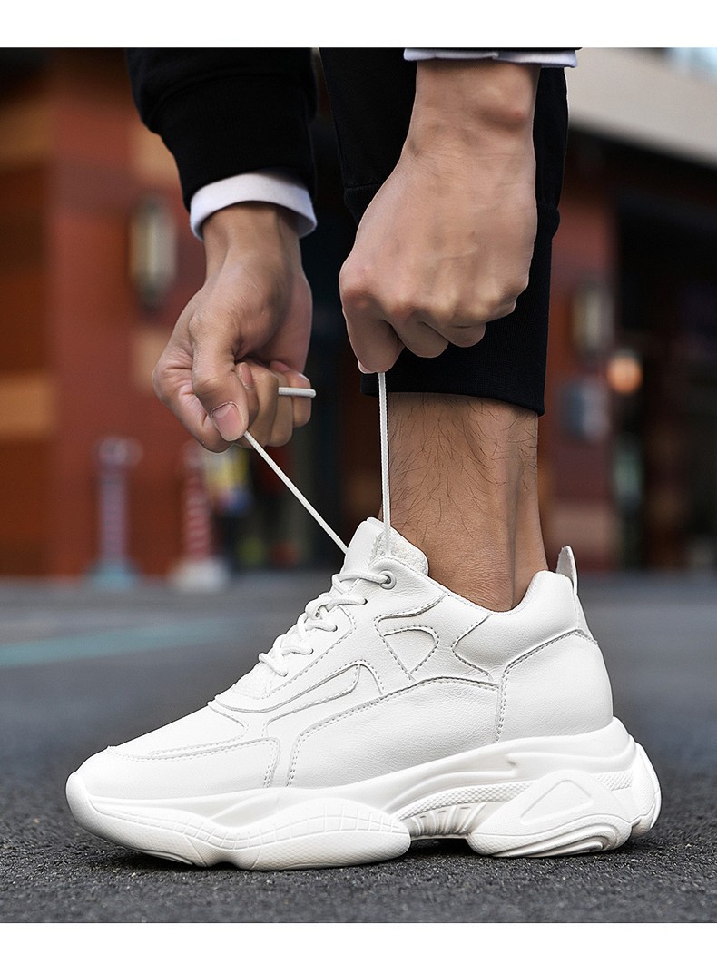 小个子增高男鞋6cm秋款鞋8厘米男生增高鞋厚底加高鞋青少年鞋波鞋10