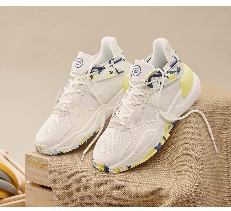 商场同款安踏g6汤休闲鞋男2022春季新款低帮运动鞋象牙白泥沙灰浅墨蓝