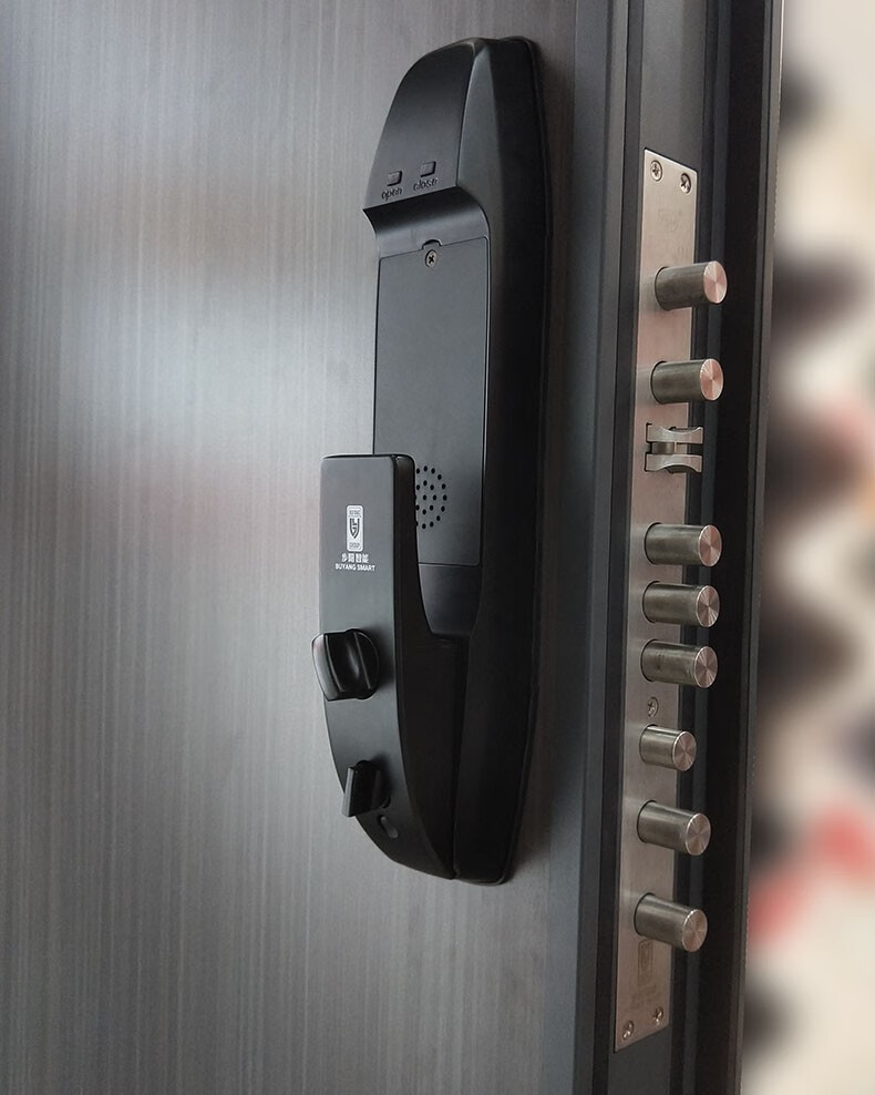 新款步阳防盗门甲级入户安全门智能锁步阳防盗门卡奇门buyang安装测量