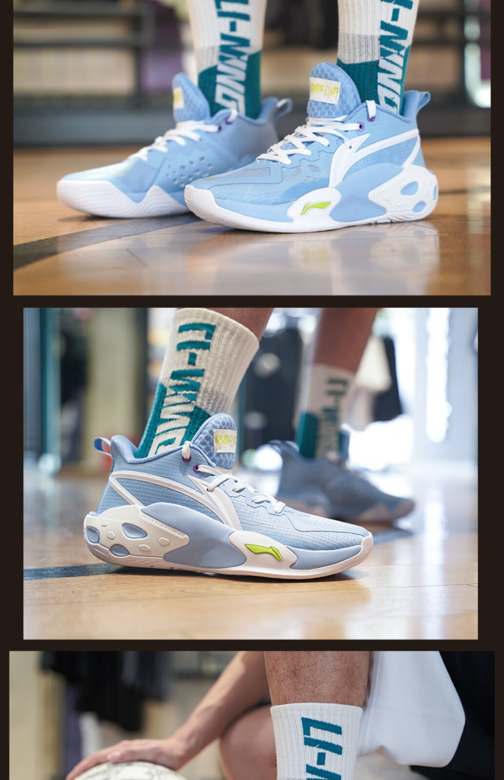 李宁篮球鞋反伍系列草木皆兵暴风球鞋2022秋季新品专业实战运动鞋暴风