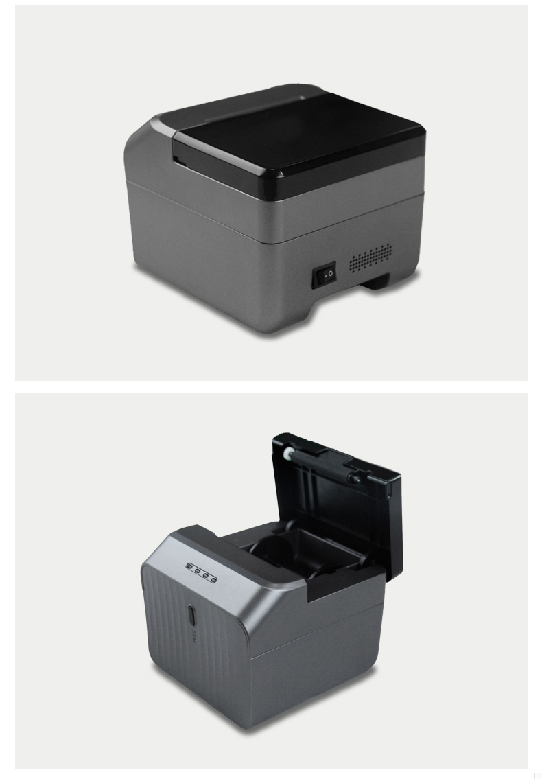 前台打印机收银机小票带切刀58mm打印纸智掌柜点餐机专用58打印机