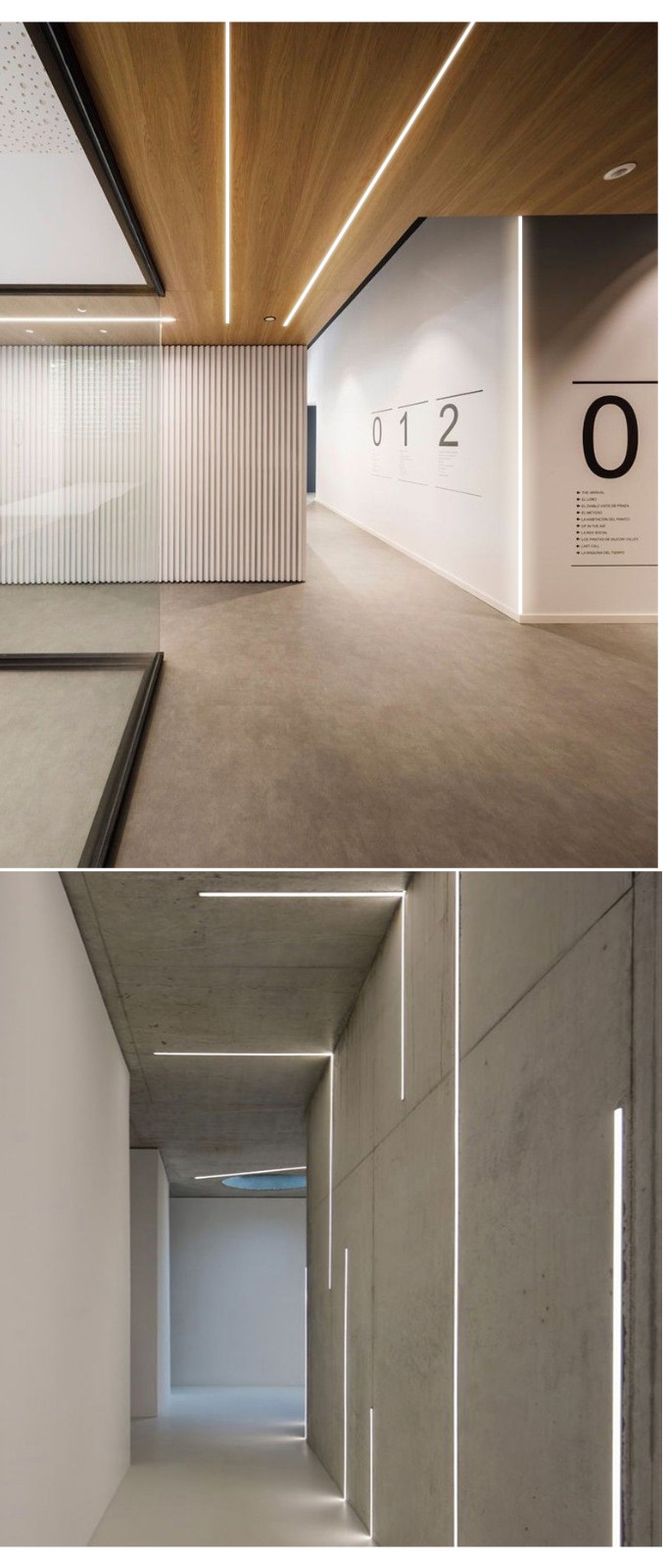 八特线条灯嵌入式led悬浮吊顶客厅过道家用预埋式无边框暗藏线性灯带