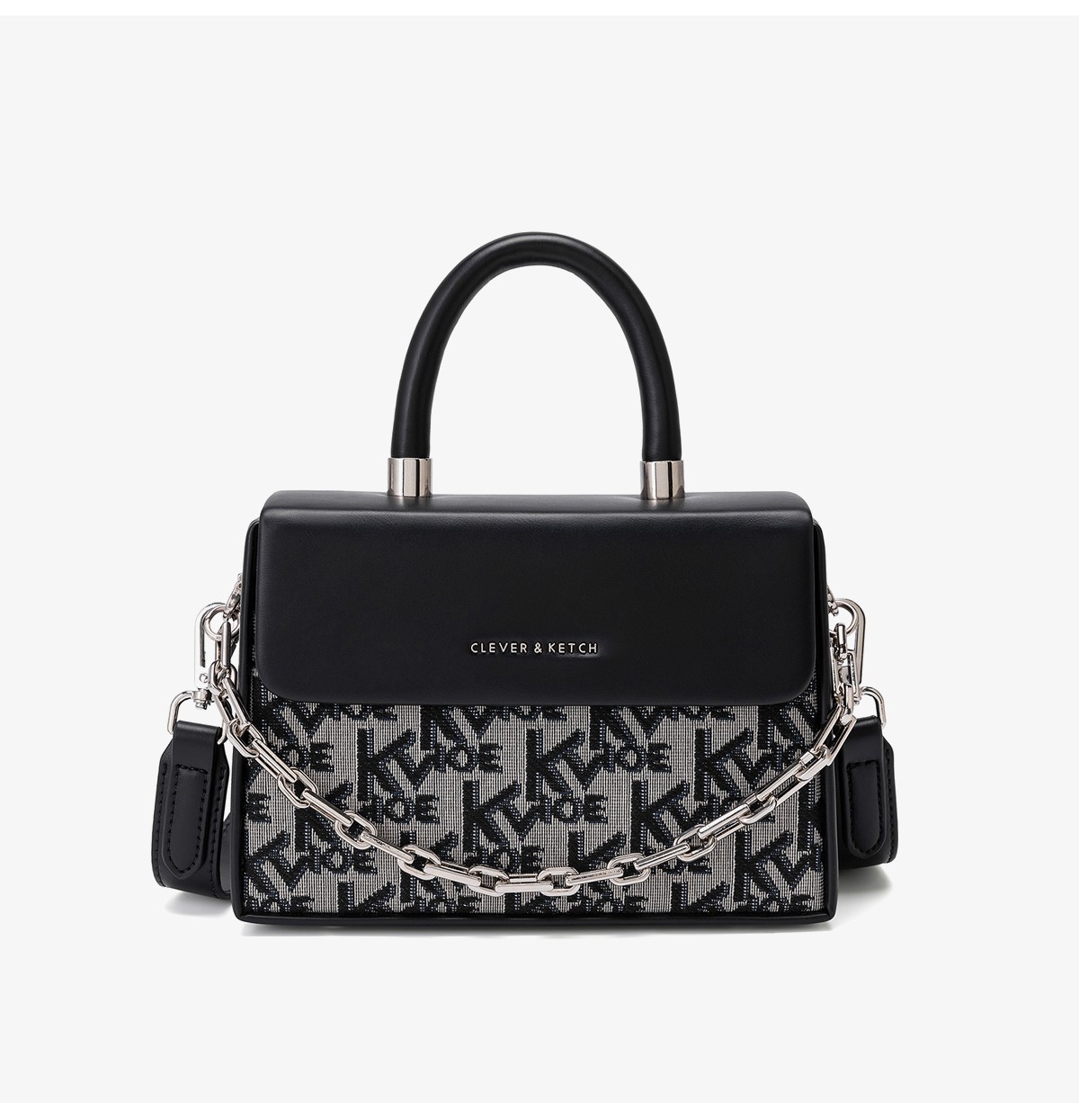 cleverketchck女包包2022新款潮小众时尚洋气刺绣链条包单肩斜挎包