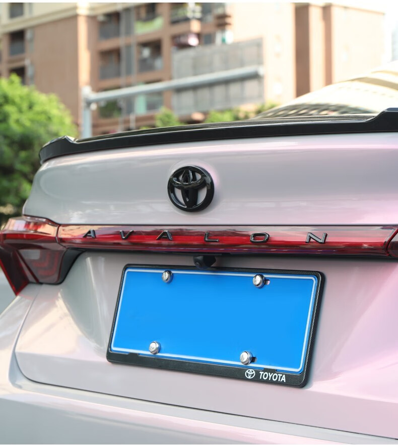 适用于19-22款丰田亚洲龙黑武士字母标avalon车标专用外观改装 黑武士