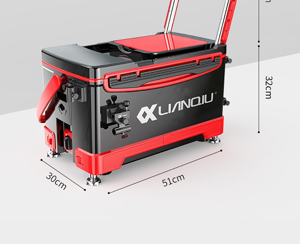 连球新款钓箱钓椅免安装多功能钓鱼箱台钓箱全套用品保温箱子免安装