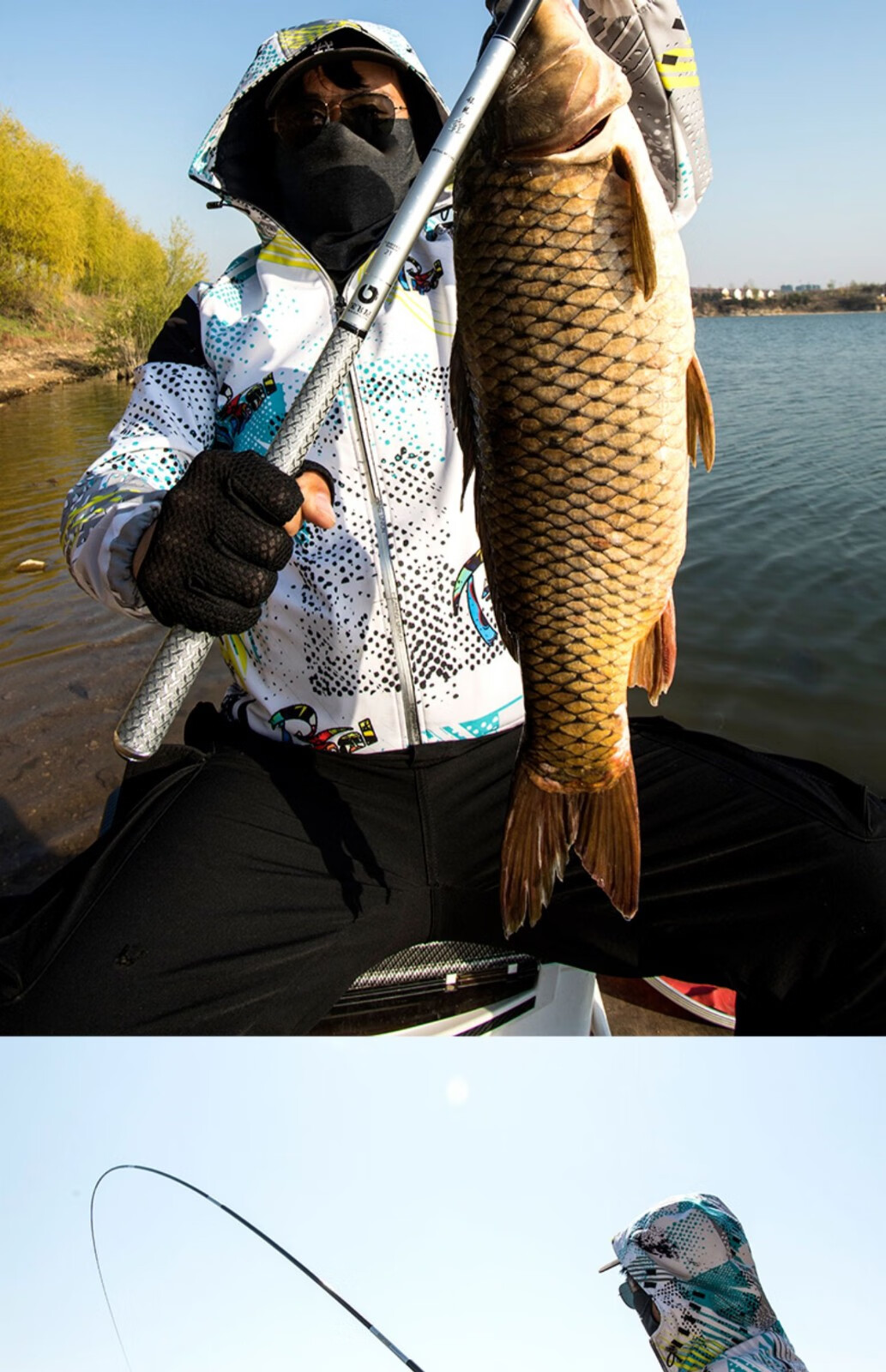 2021新款宝飞龙鱼竿旗舰银龙鲤三代超轻硬台钓大物