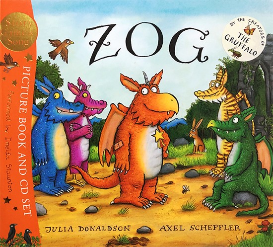 tiddlersuperwormstickman4册附4cd图画故事书咕噜牛作者英文原版